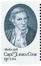 U.S. #1732 Captain Cook MNH