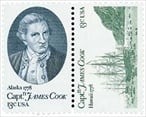 U.S. #1733b Captain Cook Setenant Pair MNH