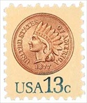 U.S. #1734 Indian Head Penny MNH