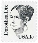 U.S. #1844 1c Dorothea Dix MNH