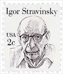 U.S. #1845 2c Igor Stravinsky MNH