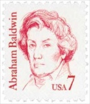 U.S. #1850 7c Abraham Baldwin MNH