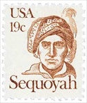 U.S. #1859 19c Sequoyah MNH