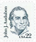 U.S. #1863 22c John Audubon MNH