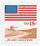 U.S. #1890 For Amber Waves of Grain MNH