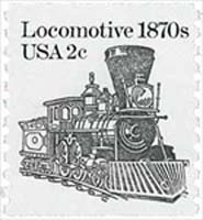 U.S. #1897A Locomotive 1870s