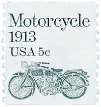 U.S. #1899 Motorcycle 1913