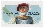 U.S. #2024 Ponce De Leon MNH