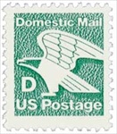 U.S. #2111 Domestic Mail 'D' Rate MNH