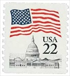 U.S. #2115 22c Flag Over Capitol - Coil MNH