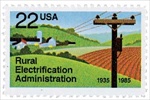 U.S. #2144 Rural Electrification MNH