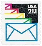 U.S. #2150 21.1c Envelopes Coil MNH