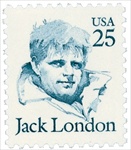 U.S. #2182 25c Jack London MNH