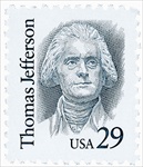 U.S. #2185 29c Thomas Jefferson MNH