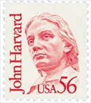 U.S. #2190 56c John Harvard MNH