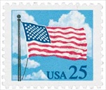 U.S. #2278 25c Flag in Sky MNH
