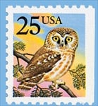 U.S. #2285 25c Owl MNH