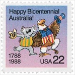 U.S. #2370 Australia Bicentennial MNH