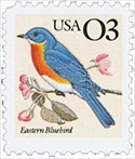 U.S. #2478 03c Eastern Bluebird MNH