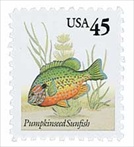 U.S. #2481 45c Pumpkinseed Sunfish MNH