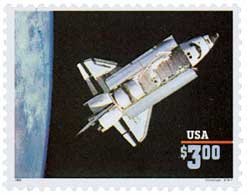 U.S. #2544 $3.00 Space Shuttle MNH "1995"