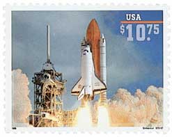 U.S. #2544A $10.75 Space Shuttle MNH