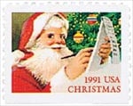 U.S. #2582 Santa Checking List MNH