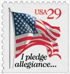 U.S. #2594 29c Flag & Pledge MNH