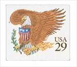U.S. #2595 29c Eagle and Shield (brown) MNH