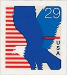 U.S. #2598 29c Stylized Eagle MNH