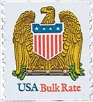 U.S. #2603 USA Bulk Rate Eagle Coil MNH