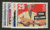 U.S. #2771-74 Country Music, 4 Singles MNH