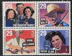 U.S. #2774a Country Music Block of 4 MNH