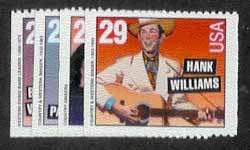 U.S. #2775-78 Country Music, 4 Singles MNH