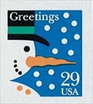 U.S. #2803 Christmas Snowman MNH