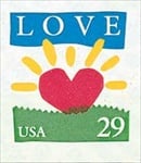 U.S. #2813 Sunrise Love Issue 29c MNH