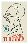 U.S. #2862 James Thurber MNH