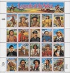 U.S. #2870 Legends of the West (Recalled) MNH