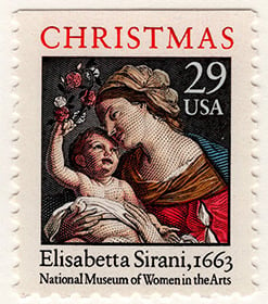 U.S. #2871A Christmas Madonna MNH