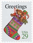 U.S. #2872 Christmas Stockings MNH