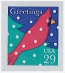 U.S. #2874 Cardinal in Snow MNH