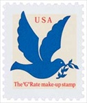 U.S. #2877 The 'G' Rate make-up stamp MNH