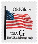 U.S. #2881 Old Glory with Black 'G'  MNH