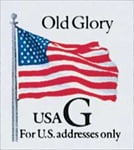 U.S. #2886 Old Glory with Black 'G' MNH