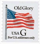 U.S. #2889 Old Glory with Black 'G' MNH