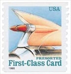 U.S. #2909 Tail-Fins First Class Coil MNH