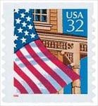 U.S. #2915A Flag Over Porch Coil MNH