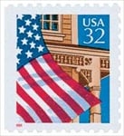 U.S. #2916 Flag Over Porch MNH