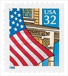 U.S. #2920D Flag Over Porch MNH