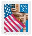 U.S. #2921 Flag Over Porch MNH